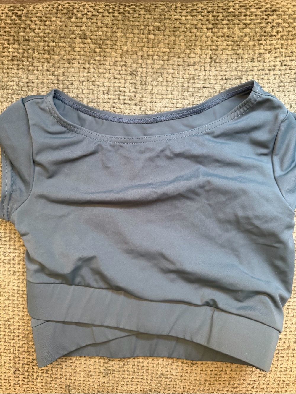 Girls’ Scoop Neck Dancewear Crop Top